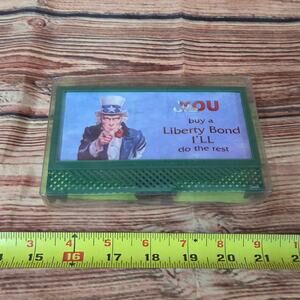 Vtg Light Blinking Billboard featuring classic Uncle Sam “YOU Buy a Liberty Bond